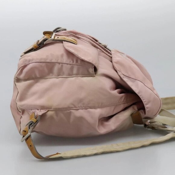 PRADA Backpack Nylon Pink Silver Auth - Picture 6 of 16